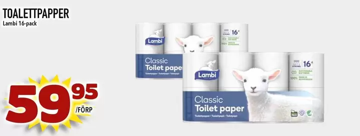 Lambi - TOALETTPAPPER