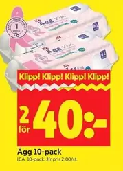 Ägg 10-pack