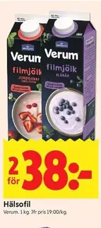 verum - filmjölk