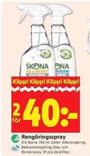 Skona - Rengöringsspray