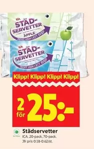 Apple - Städservetter