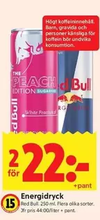 Red bull - Energidryck
