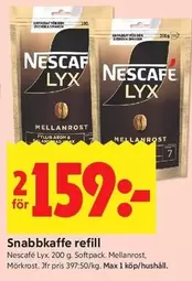 Nescafe - Snabbkaffe refill