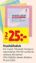 Hushållsduk