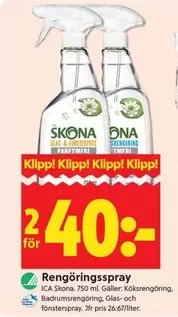 Skona - Rengöringsspray