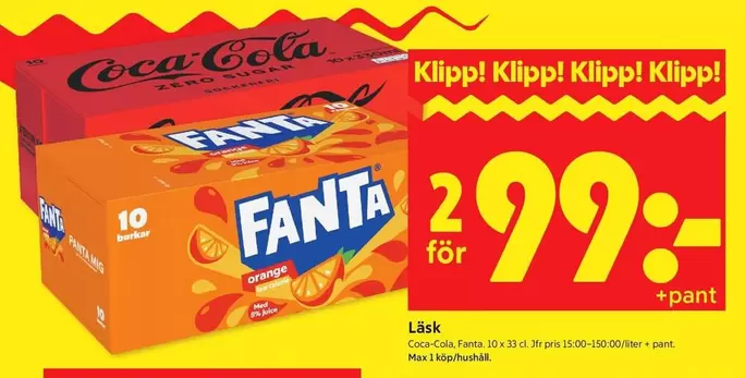 coca-cola - Läsk