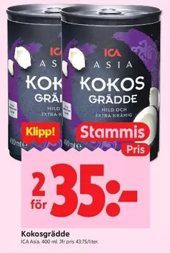 Extra - Kokosgrädde