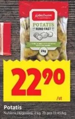 Nyhlens - POTATIS RUND FAST