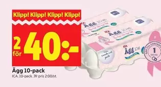 AEG - Ägg 10-pack
