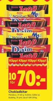 marabou - Chokladbitar