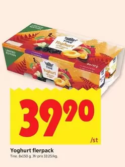 Yoghurt flerpack