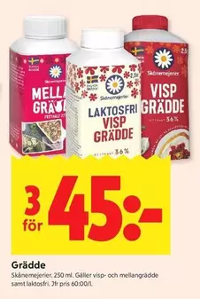 Skånemejerier - Grädde