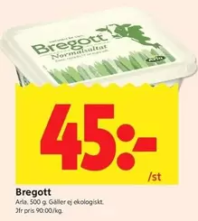 Bregott -  Normalsaltat