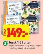 Royal Greenland - Torskfilé i bitar