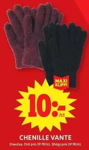 CHENILLE VANTE