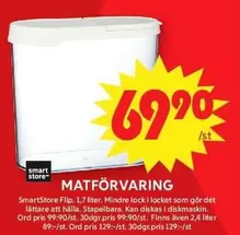 Smart - MATFÖRVARING Store Flip
