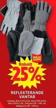 Mywear - REFLEKTERANDE VANTAR