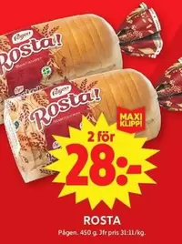 Pågen - Rosta
