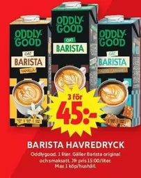 Barista Havredryck