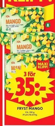 SOC - Fryst Mango