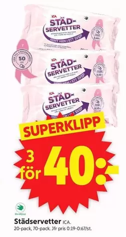 Städservetter