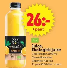 God Morgon - Juice, Ekologisk juice