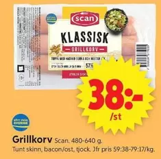 Scan - Grillkorv