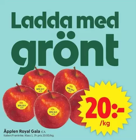 Äpplen Royal Gala