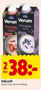 verum - Hälsofil filmjölk