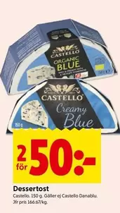 Castello - Dessertost