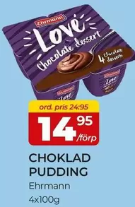 Ehrmann - Love Chocolate dessert