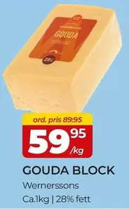 Wernerssons - GOUDA BLOCK