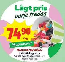 Lösviktsgodis