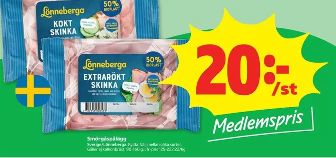 Lönneberga - KOKT SKINNA / EXTRA RÖKT SKINNA