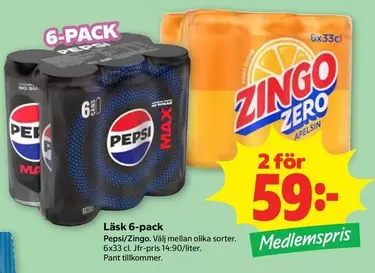 Pepsi - Lask 6-pack
