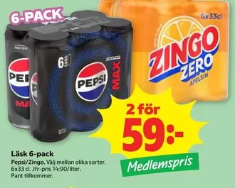 Pepsi - L
k 6-pack