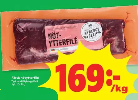 Nybergs Deli - NÖT-YTTERFILÉ