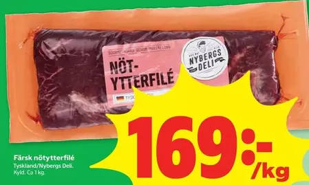Nybergs Deli - Nöt-ytterfilé