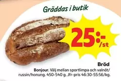 Bonjour - Bröd