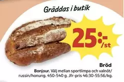 Bonjour - Bröd