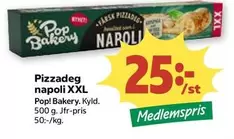 Pizzadeg Napoli XXL