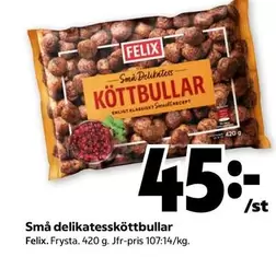 Felix - Små delikatessköttbullar