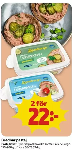 Lönneberga - Bredbar pastej