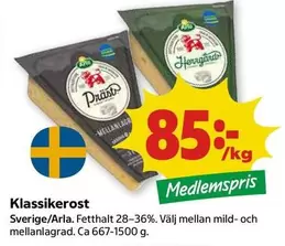 Arla - Klassikerost