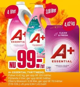 ESSENTIAL TVÄTTMEDEL