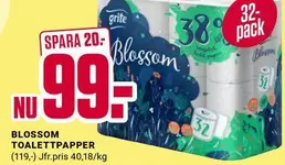 BLOSSOM TOALETTPAPPER