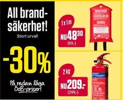 Brand-säkerhet!