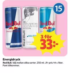 Red bull - Energidryck