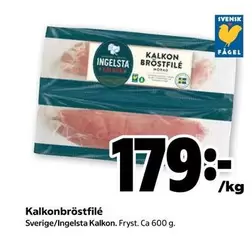 Ingelsta kalkon - Kalkonbröstfilé
