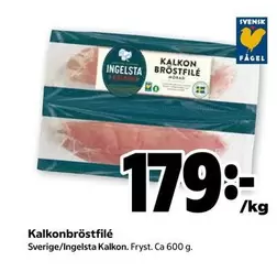 Ingelsta kalkon - Kalkonbröstfilé